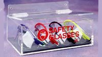 Safety Glass Holder W/Lid