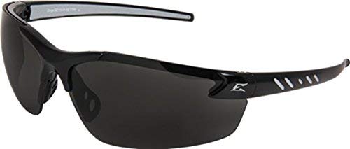 Edge Eyewear Smoke Safety Glasses, Scratch-Resistant, Half-Frame