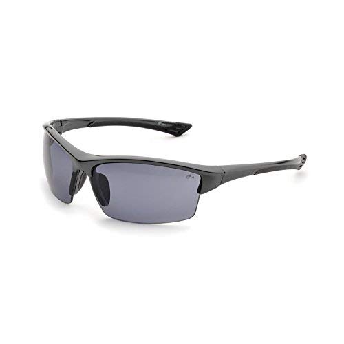 Elvex SG-350PL Sonoma Safety Glasses, One Size, Dark Grey