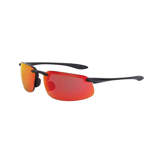 Crossfire Eyewear 2169 ES4 Safety Glasses High Definition Red Mirror Lens (6 Pack)