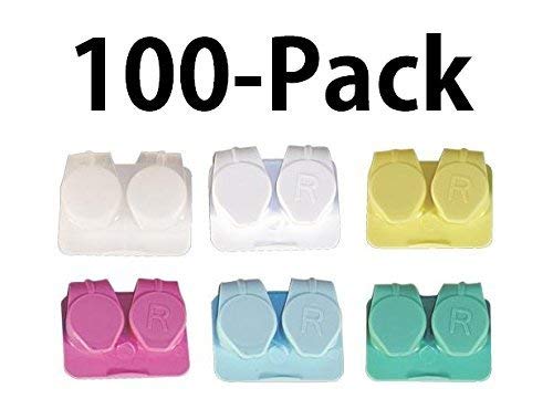 ASSORTED Flip-Top Contact Lens Flat Packs (pack of 100)