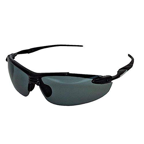 Ironwear Madison 3006 Series Nylon Protective Safety Glasses, Polarized Lens, Black Frame (3006-P)