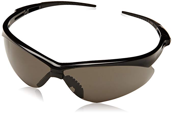 Jackson 22475 Nemesis 3020121 Safety Glasses Black Frame Smoke Lens Anti Fog, 1 Each