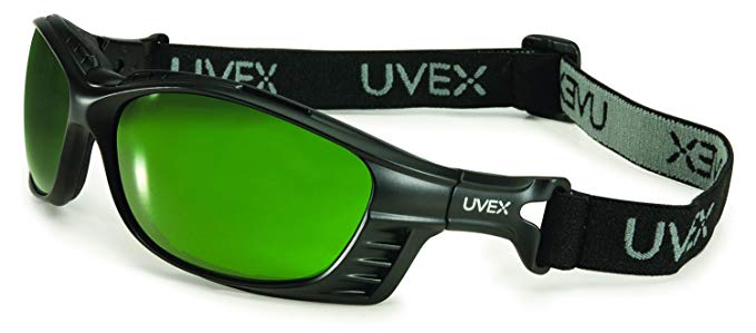 UVEX by Honeywell S2607XP Uvex Livewire Sealed Safety Eyewear with Matte Black Frame, Shade 3.0 Lens Tint, UV Extreme and Anti-Fog Lens Coating