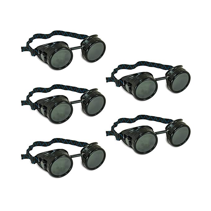 Black Welding Cup Goggles - 50mm Eye Cup (5)