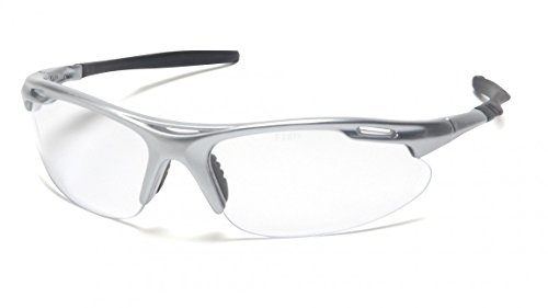 Pyramex SS4510D Avante Safety Glasses Silver Frame w/Clear Lens (12 Pair)