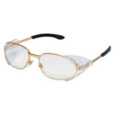 RT2® Protective Eyewear - cr r2110 clear w/brass frame