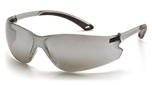 (12 Pair) Pyramex S5870S Itek Safety Glasses Silver Mirror w/ Silver Mirror Lens