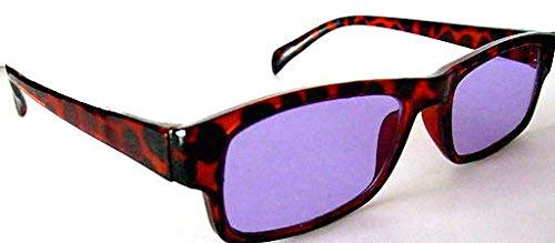 Devardi Glass Didymium Safety Glasses for Lampwork, Beadmaking, L Red PT-2