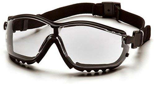 V2G Safety Glass / Goggle Clear Lens with Headband 12 Pair Per Box by Pyramex Safety - MS97220