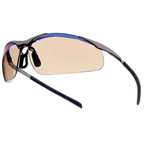 Bolle Safety ESP Safety Glasses, Scratch-Resistant, Half-Frame