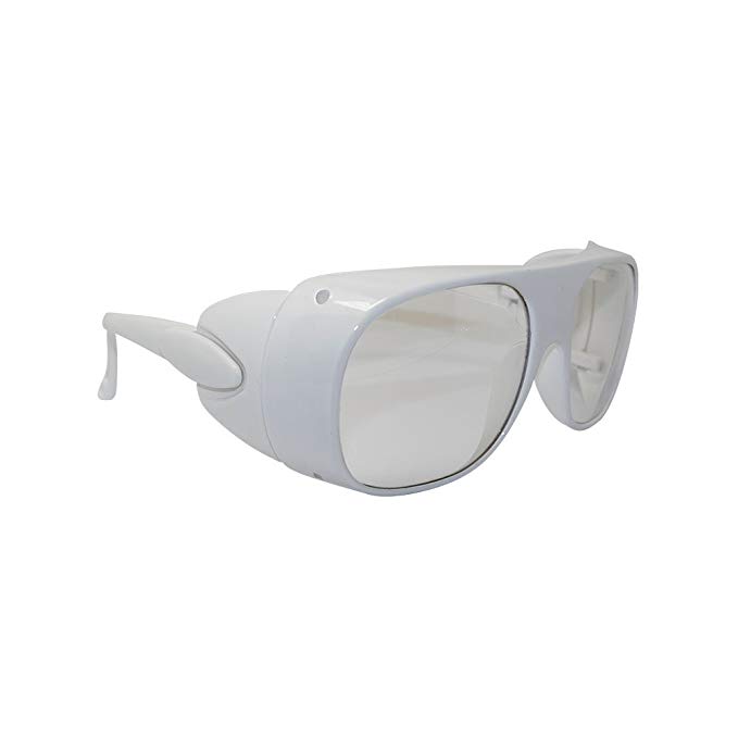 New Protection Goggles for Co2 Laser 10600nm 10.6um Safty Glasses Absorption White Frame