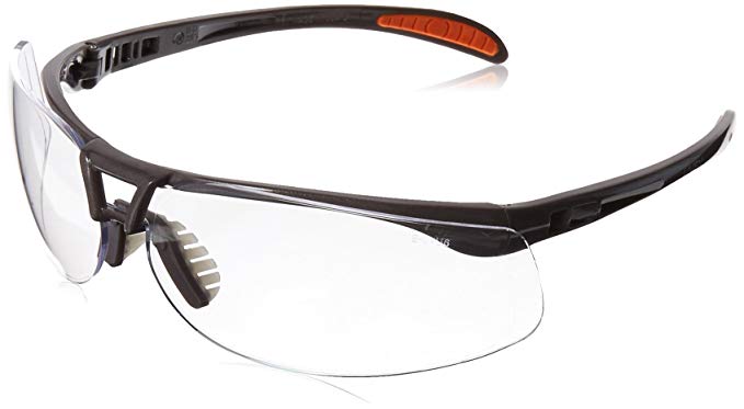 Uvex S4210 Protégé Safety Eyewear, Sandstone Frame, Clear Ultra-Dura Hardcoat Lens