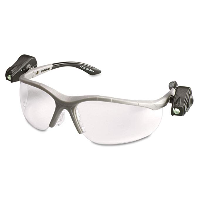 3M 114760000010 Lightvision Safety Glass, Gray