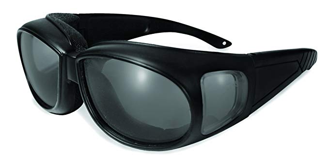 SSP Eyewear 13197 Kachess SM A/F Unisex Safety Glasses with Smoked Anti-Fog Lenses