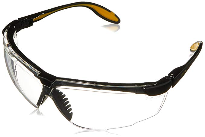 Uvex S3520X-ADV Genesis X2 Safety Eyewear, Black Adv TPE Frame, Clear UV Extreme Anti-Fog Lens