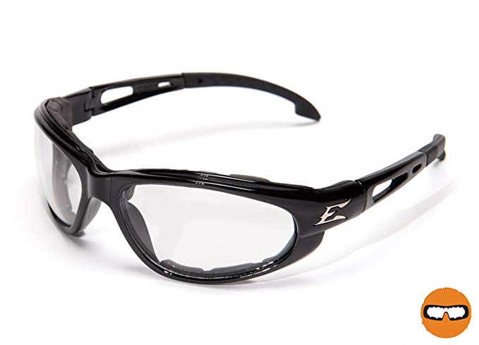 Edge Clear Safety Glasses, Anti-Fog, Scratch-Resistant, Wraparound