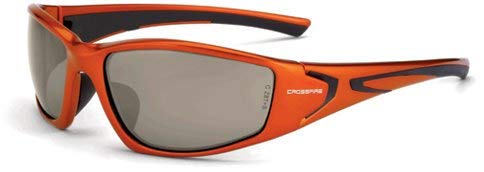 12 Pack Crossfire 23125 RPG Safety Glasses HD Dimi-Copper Flash Mirror Lens- Burnt Orange Frame