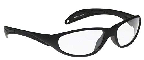 Computer Glasses with Sheer Vision Clear Double Sided Anti Reflective Lenses - Maxx Wrap Frame - 59/36-20-145