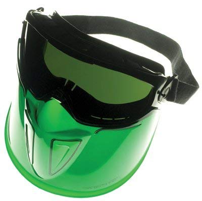 Jackson - V90 SHIELD* Goggles V90 Shield* Goggles Fullface Faceshield Black Frame Anti Fog Ir/Uv 5.0 - Sold as 1 Each