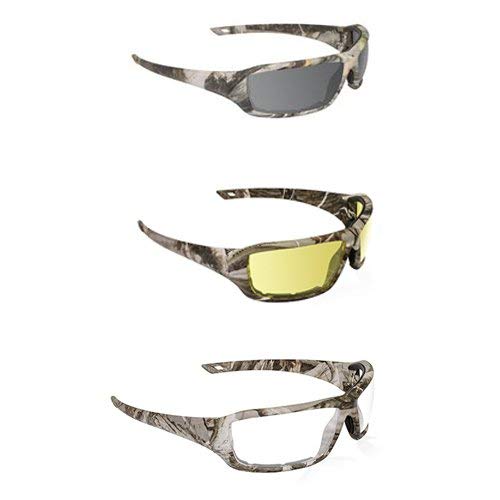 SAS Safety 5550-KIT Dry Forest Camo Safety Glasses (3 Pack)