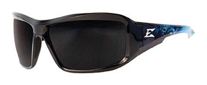 Edge Safety Glasses Brazeau Apocalypse Smoke Lens Black