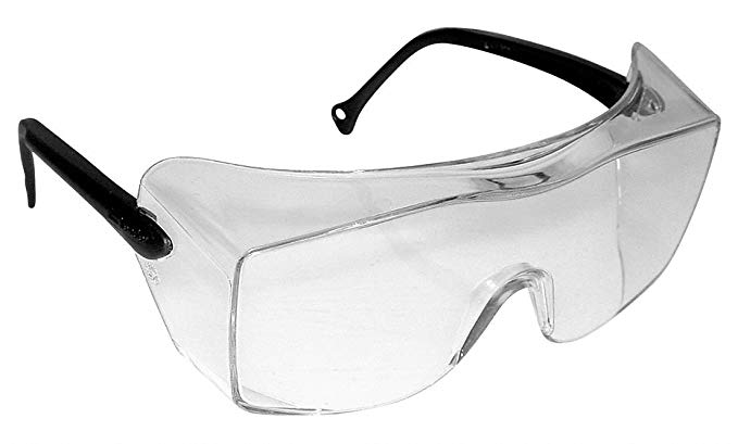 3M Clear Safety Glasses, Frameless