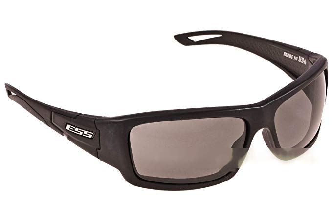 Ess Gray Safety Glasses, Scratch-Resistant, Wraparound