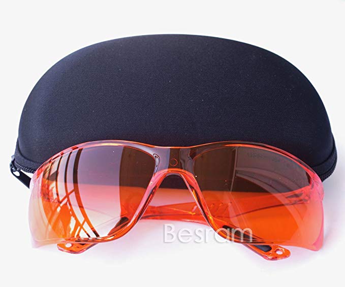 190nm-355nm-405nm-450nm-532nm-540nm OD4+ Green Laser Protective Goggles Glasses