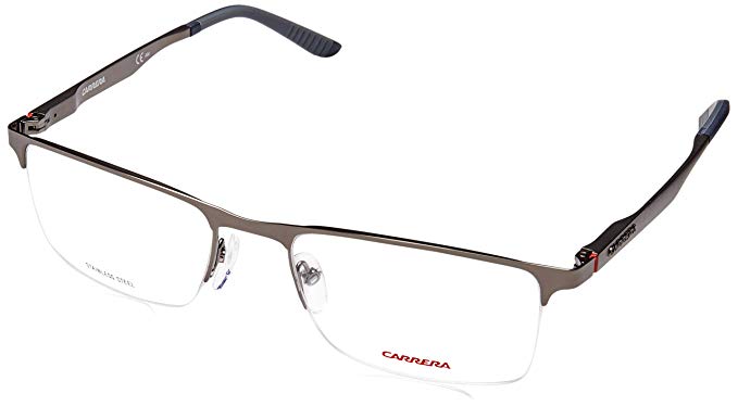 Carrera 8810 Eyeglass Frames CA8810-0A25-5419 - Matte Dark Ruthenium Frame, Lens Diameter 54mm,